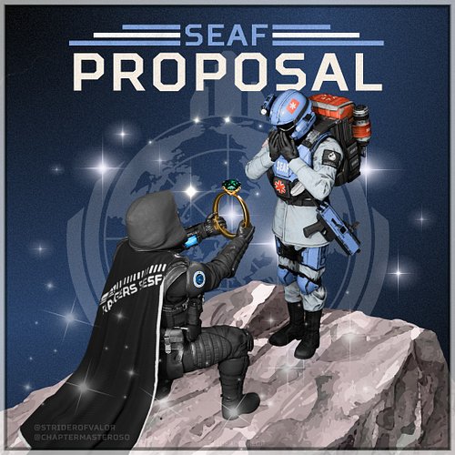 I love my SEAF medic country girl!

Save the date for after the second galactic war xD

Thank you @chaptermasteroso for the b...