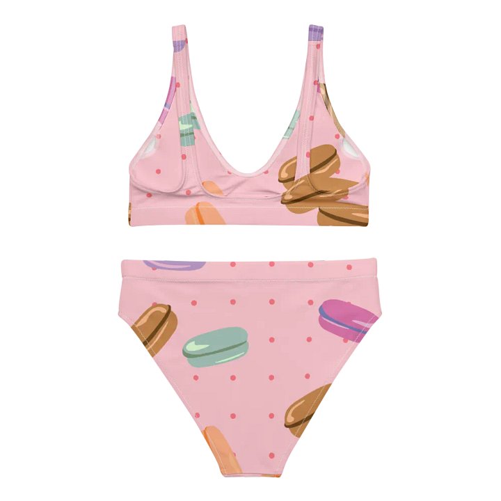 Colorful Macaron Delight High-Waisted Bikini product image (2)