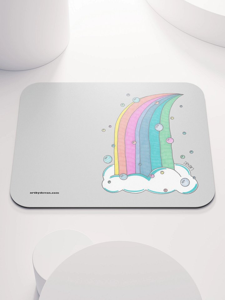 Rainbow Waterfall Mousepad product image (1)