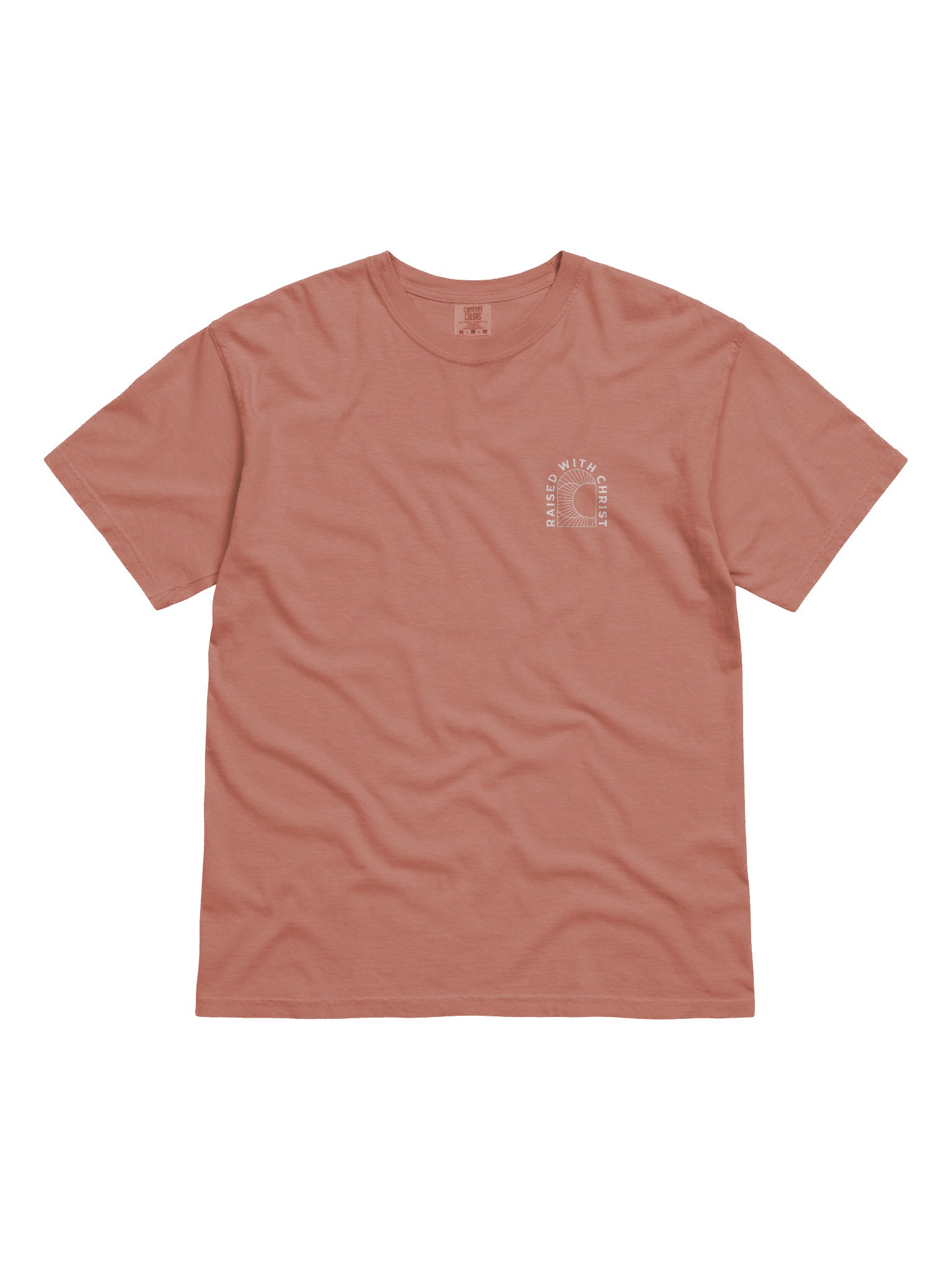 "Raised with Christ" Essential Tee product image (1)