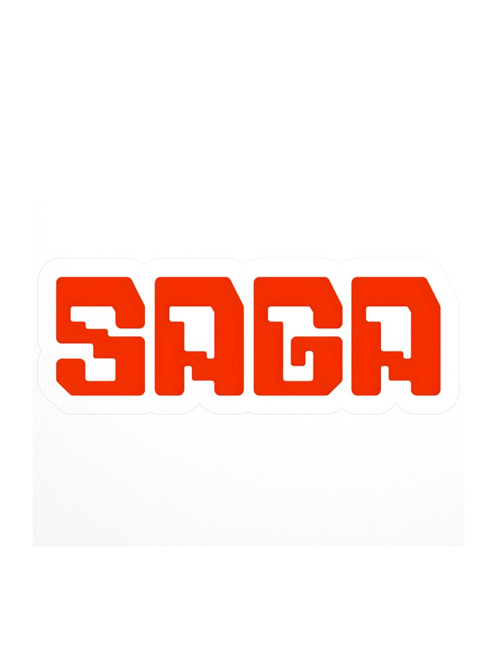 Saga Logo Sticker - Limited Edition product image (2)