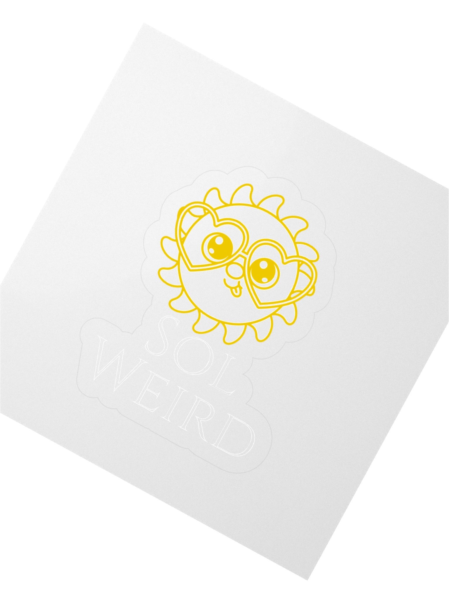Sol Weird Sticker product image (2)