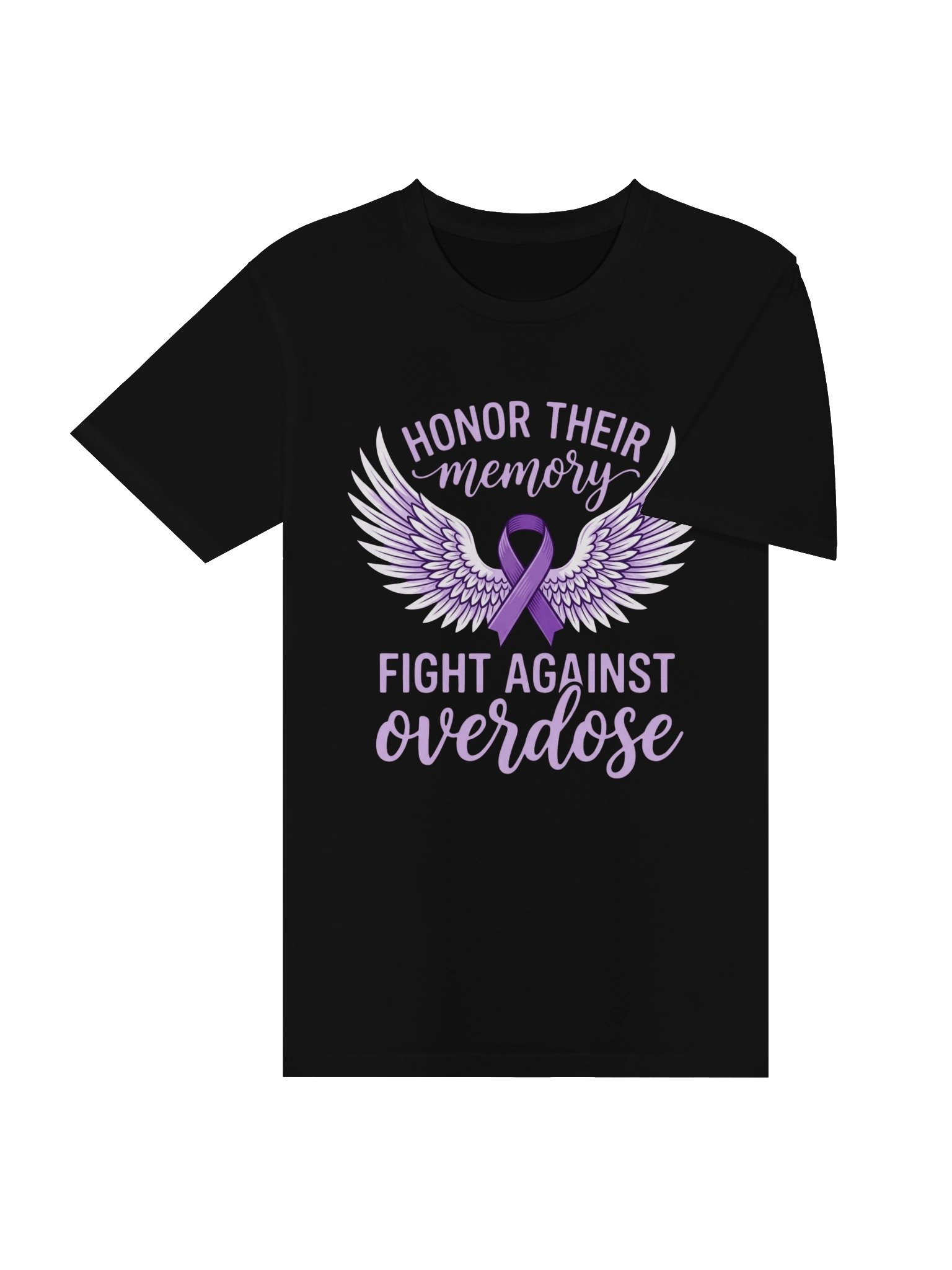 Honor Their Memory Overdose Awareness Support T-Shirt product image (34)