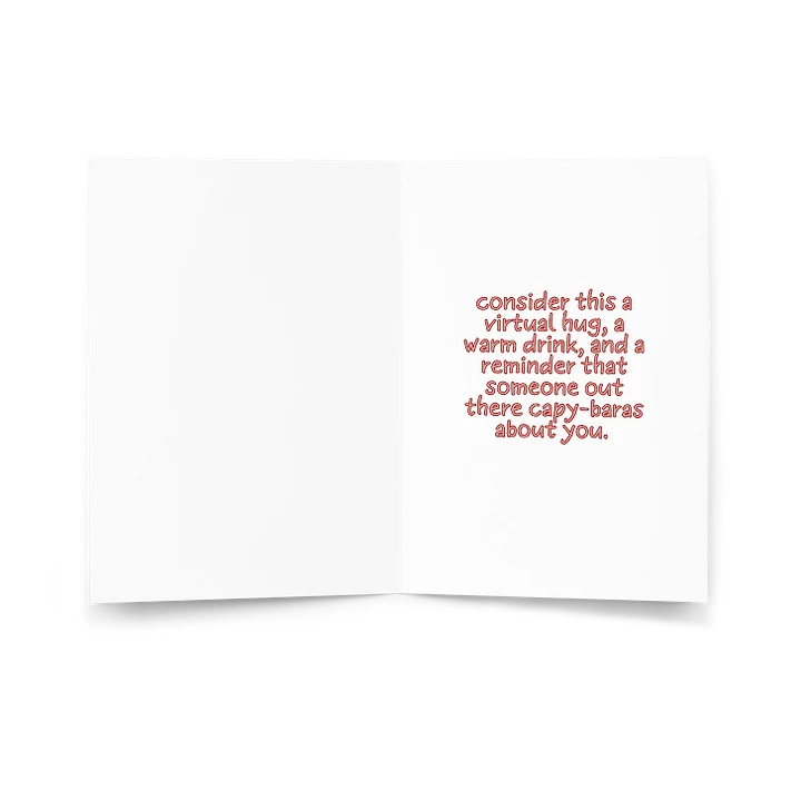 Capybara Card product image (2)