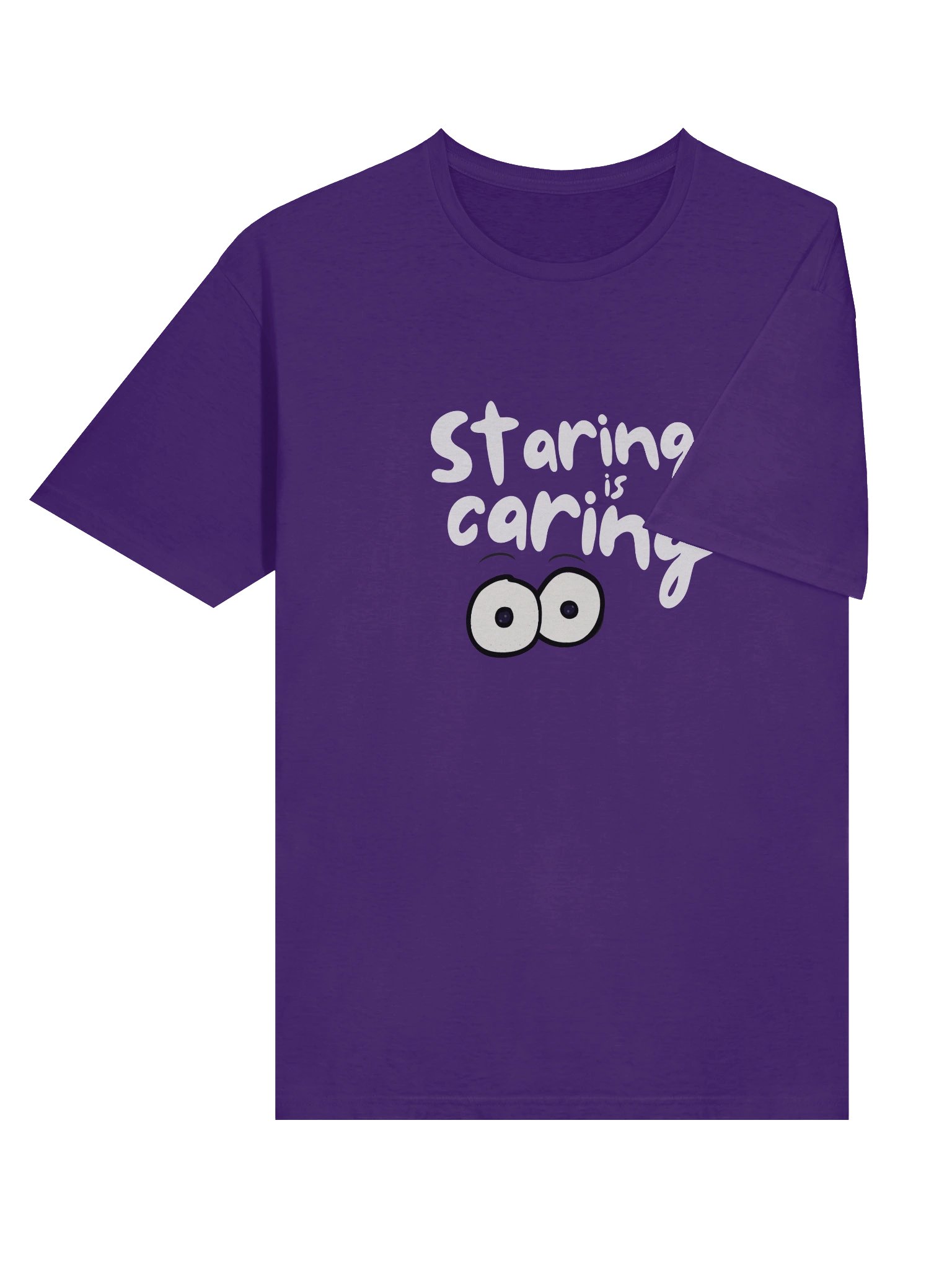 Staring is Caring Unisex T-shirt product image (6)