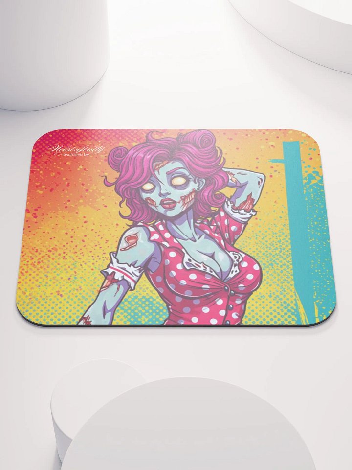 V2 Zombie Pinup Mouse Pad product image (1)