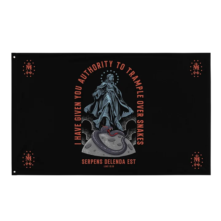 Queen of Heaven and Earth - Flag v2 product image (1)