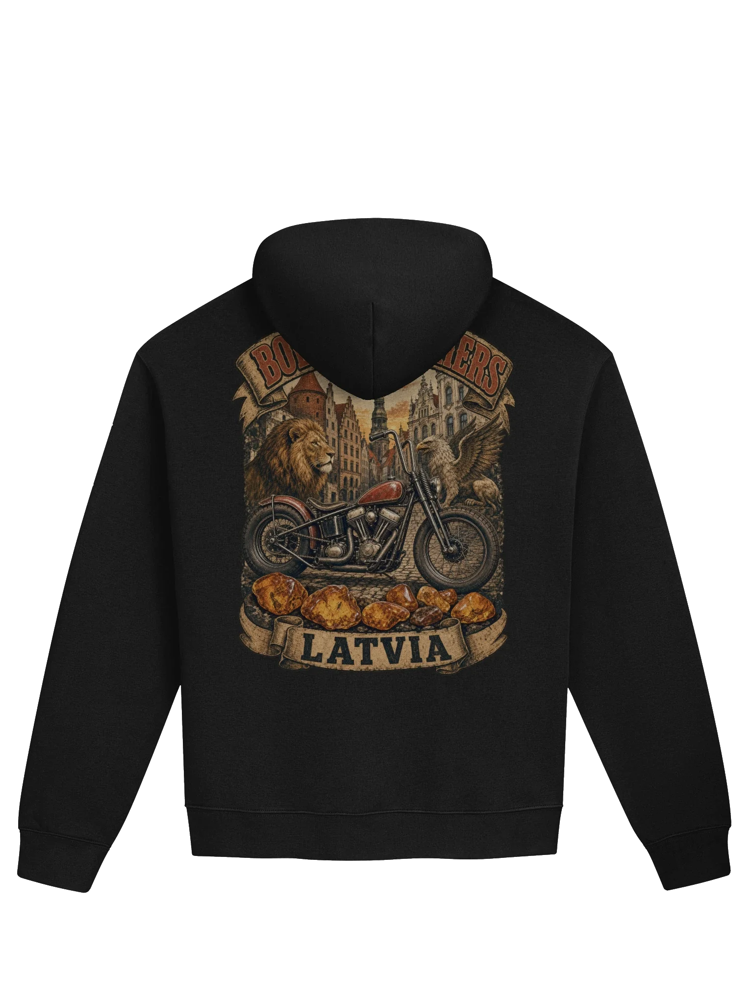 Bobber Brothers - Latvia Hoodie