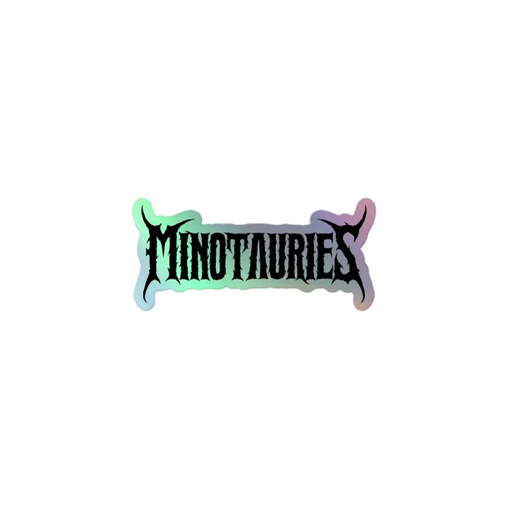 Metal Mino Holographic Sticker product image (1)