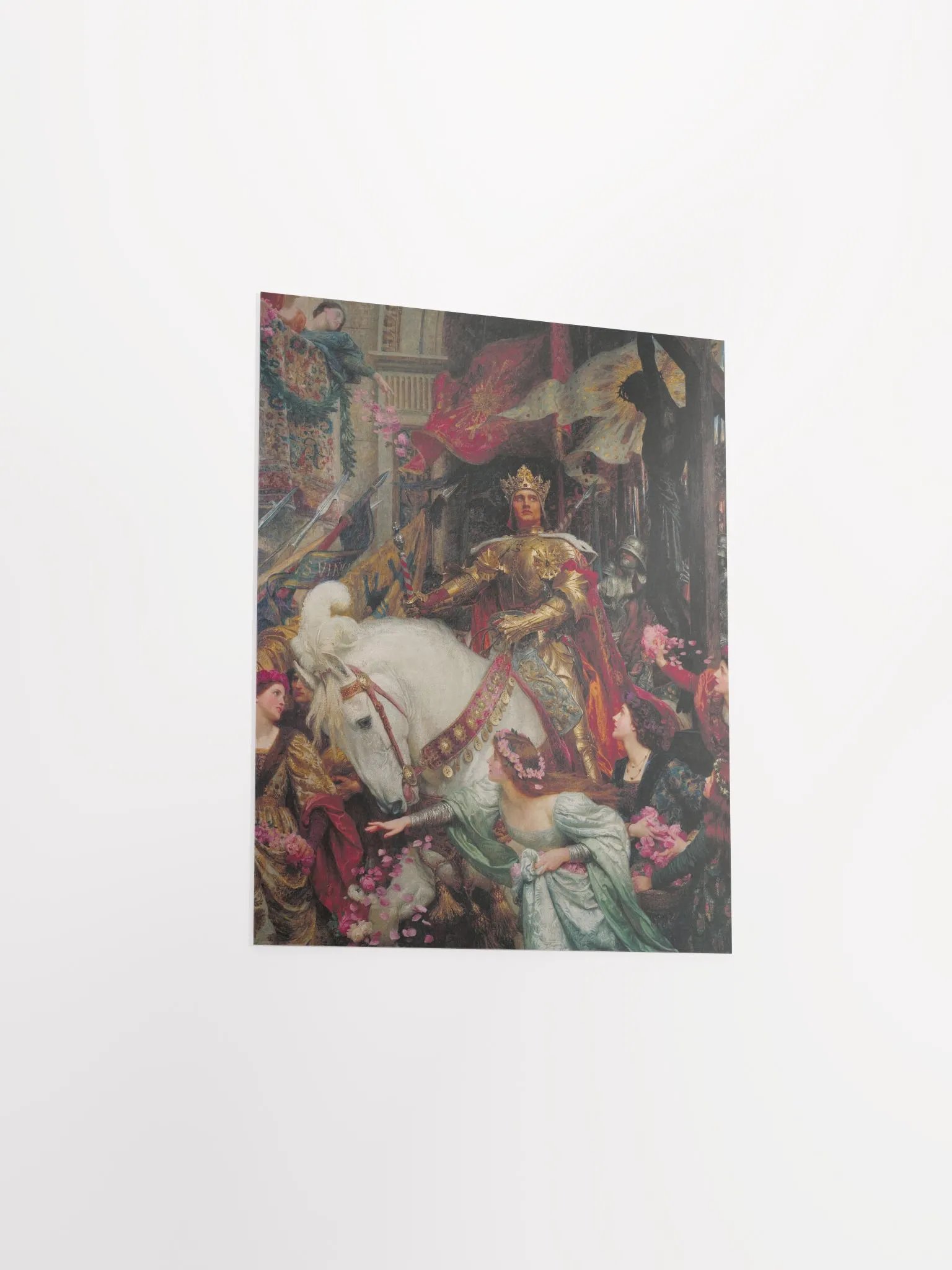 The Two Crowns by Francis Dicksee Print product image (2)