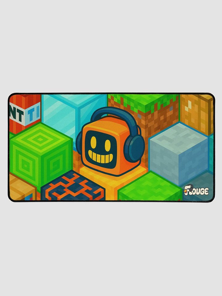 Flouge Blocks Desk Mat product image (1)