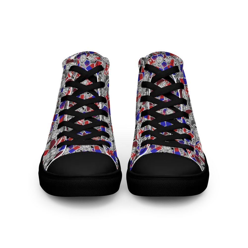 Sticker-Bomb Women's Hi-Tops product image (4)