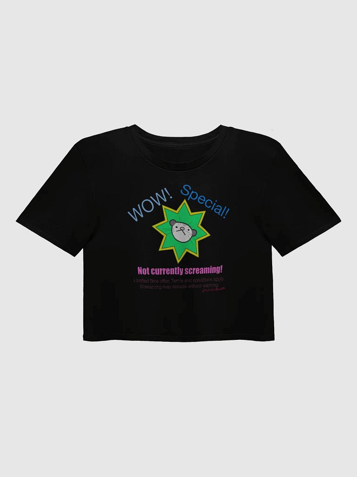 Not currently screaming! Crop top product image (6)
