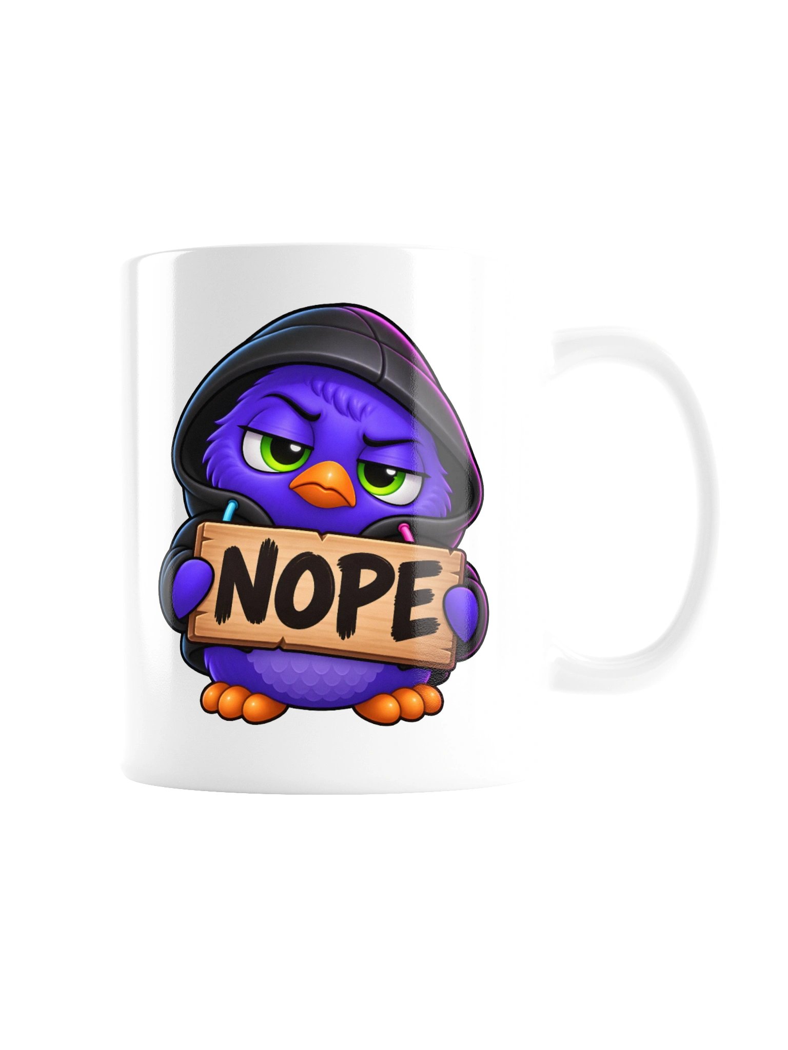Nope Plain Mug product image (8)