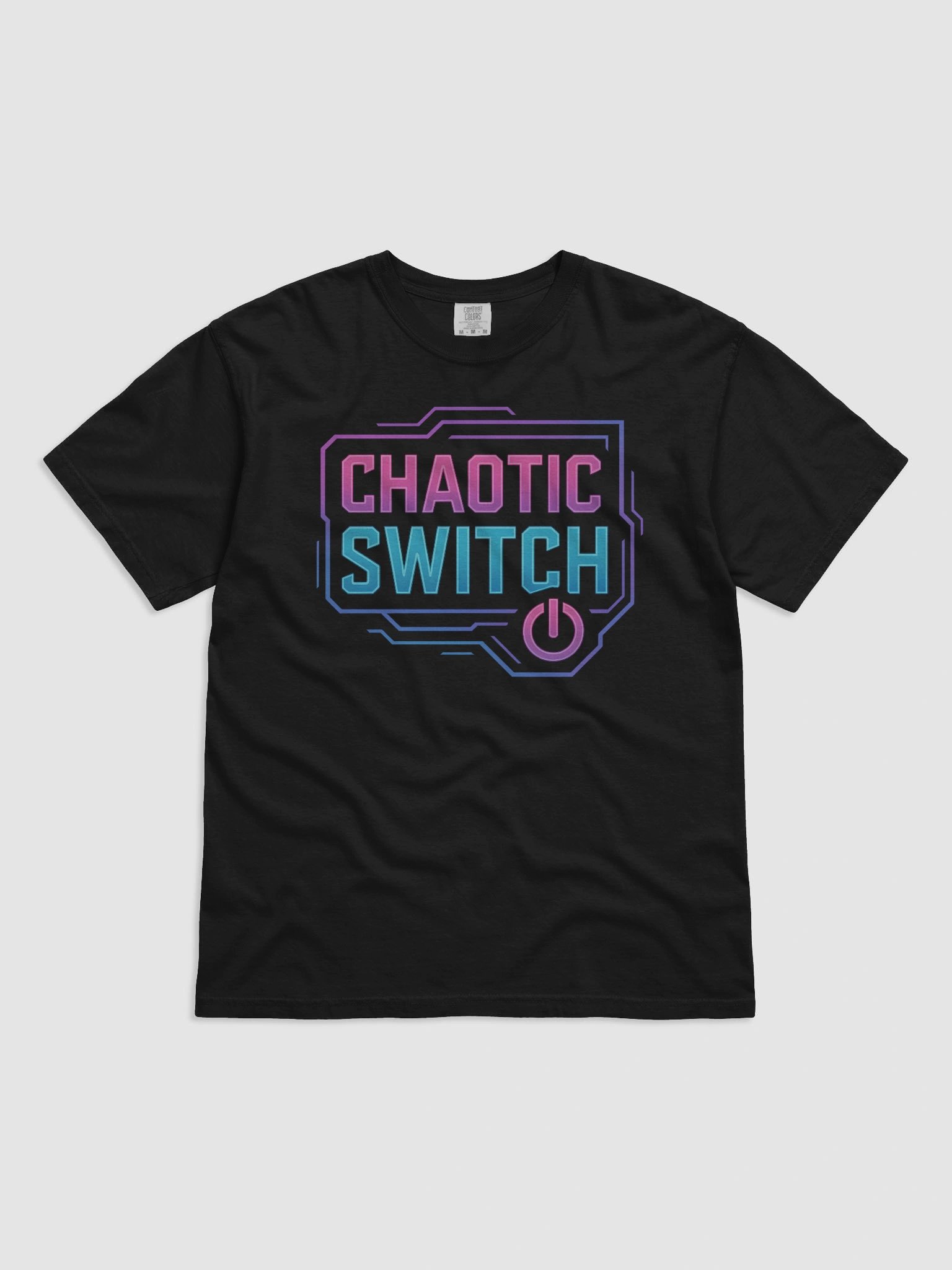 Neon Chaotic Switch T-Shirt product image (1)
