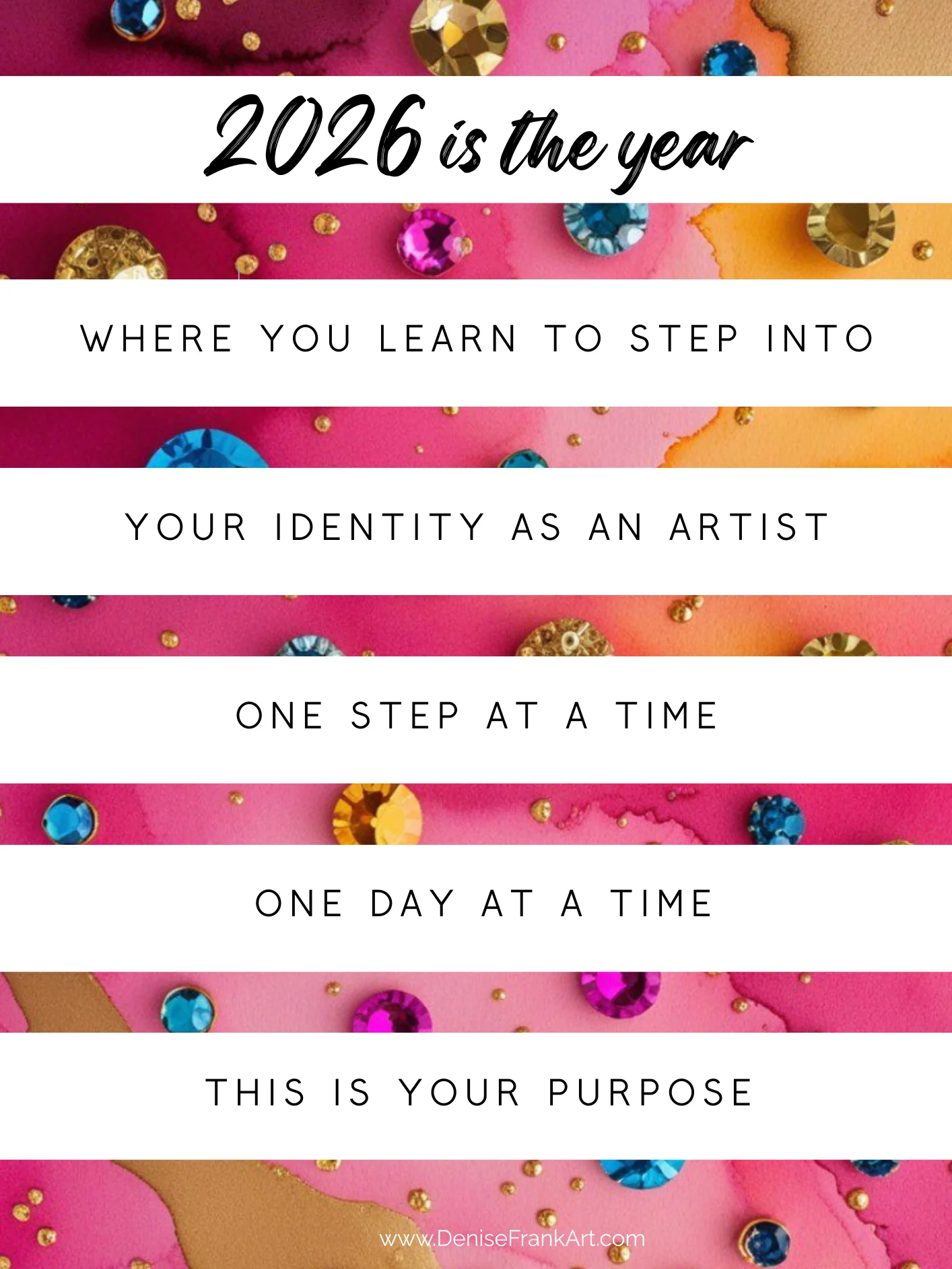 A4 Printable Weekly Artist Identity Planner 2026 product image (2)