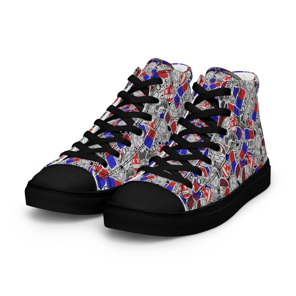 Sticker-Bomb Women's Hi-Tops product image (7)