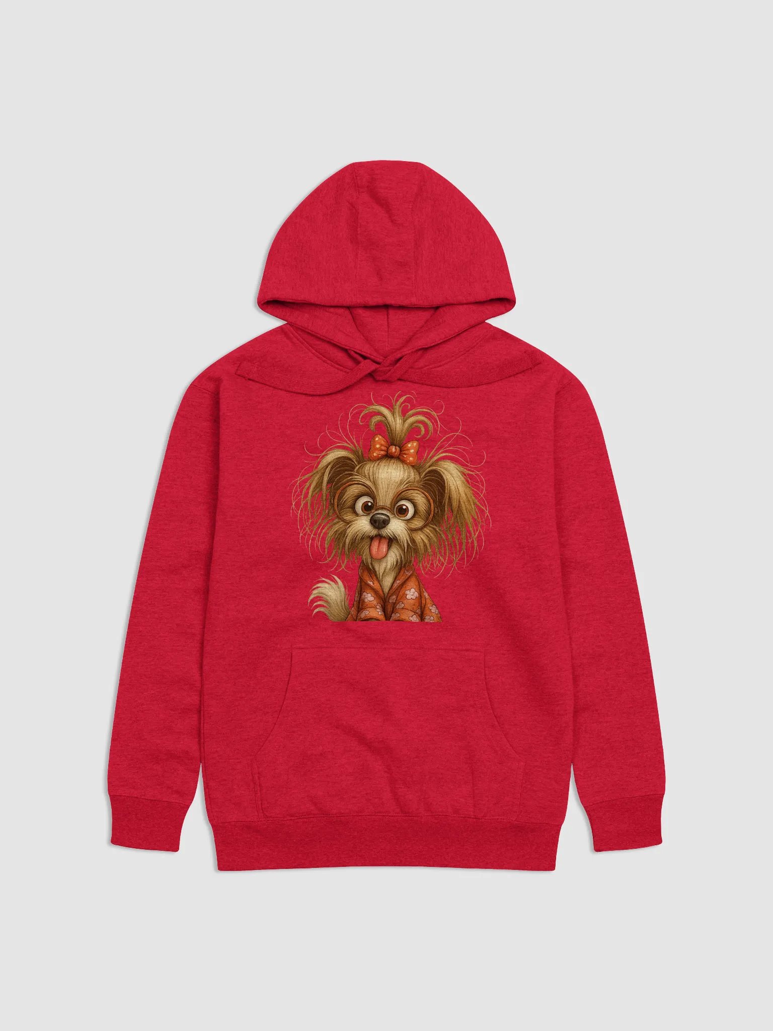 Floral Pup Unisex Hoodie product image (1)