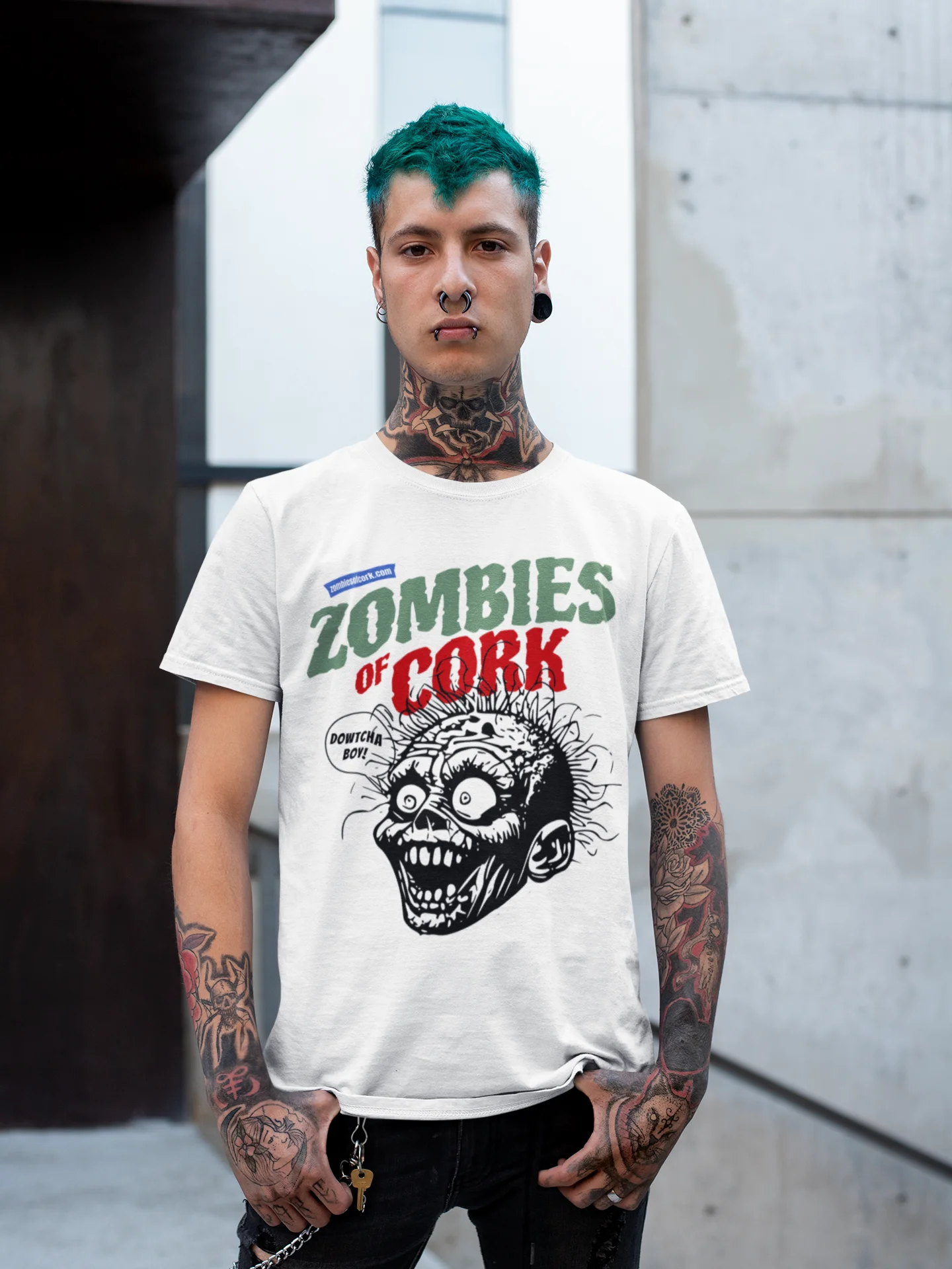 “Dowtcha Kid!” – Original Zombie Tot Logo Tee product image (2)