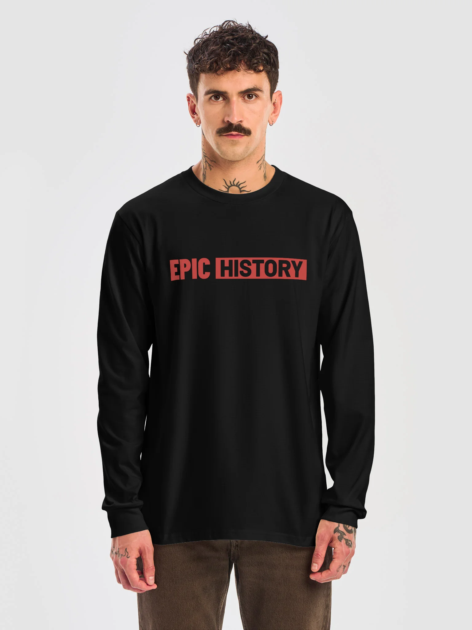 Epic History Logo V2 - Long Sleeve T-Shirt product image (5)