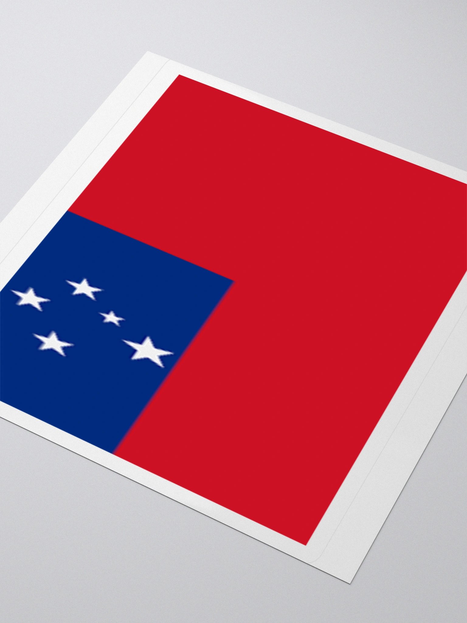 Samoa Flag Sticker - Durable Vinyl for Indoor Use - Multiple Sizes Available product image (7)