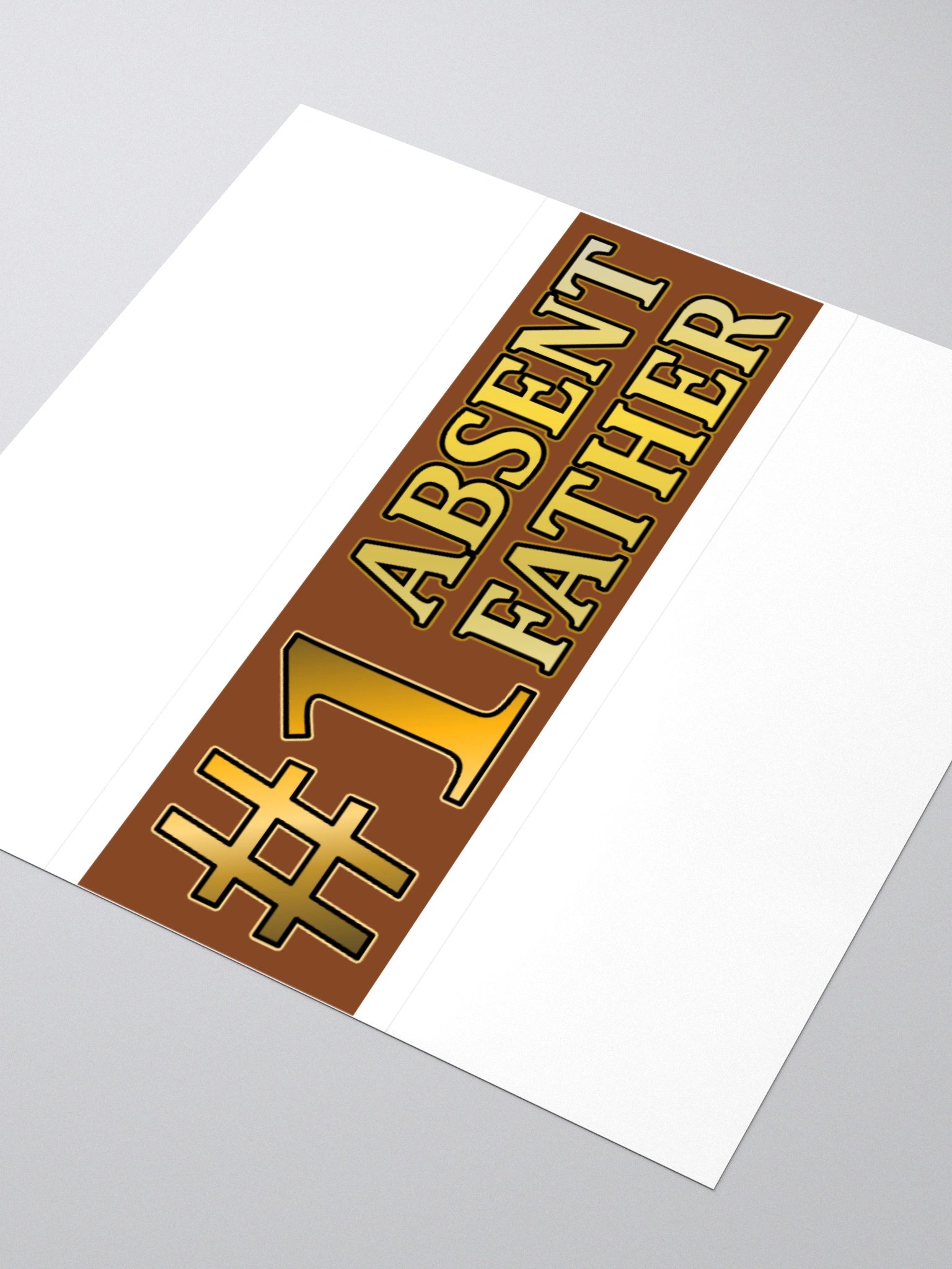 #1 Absent Father Sticker product image (7)