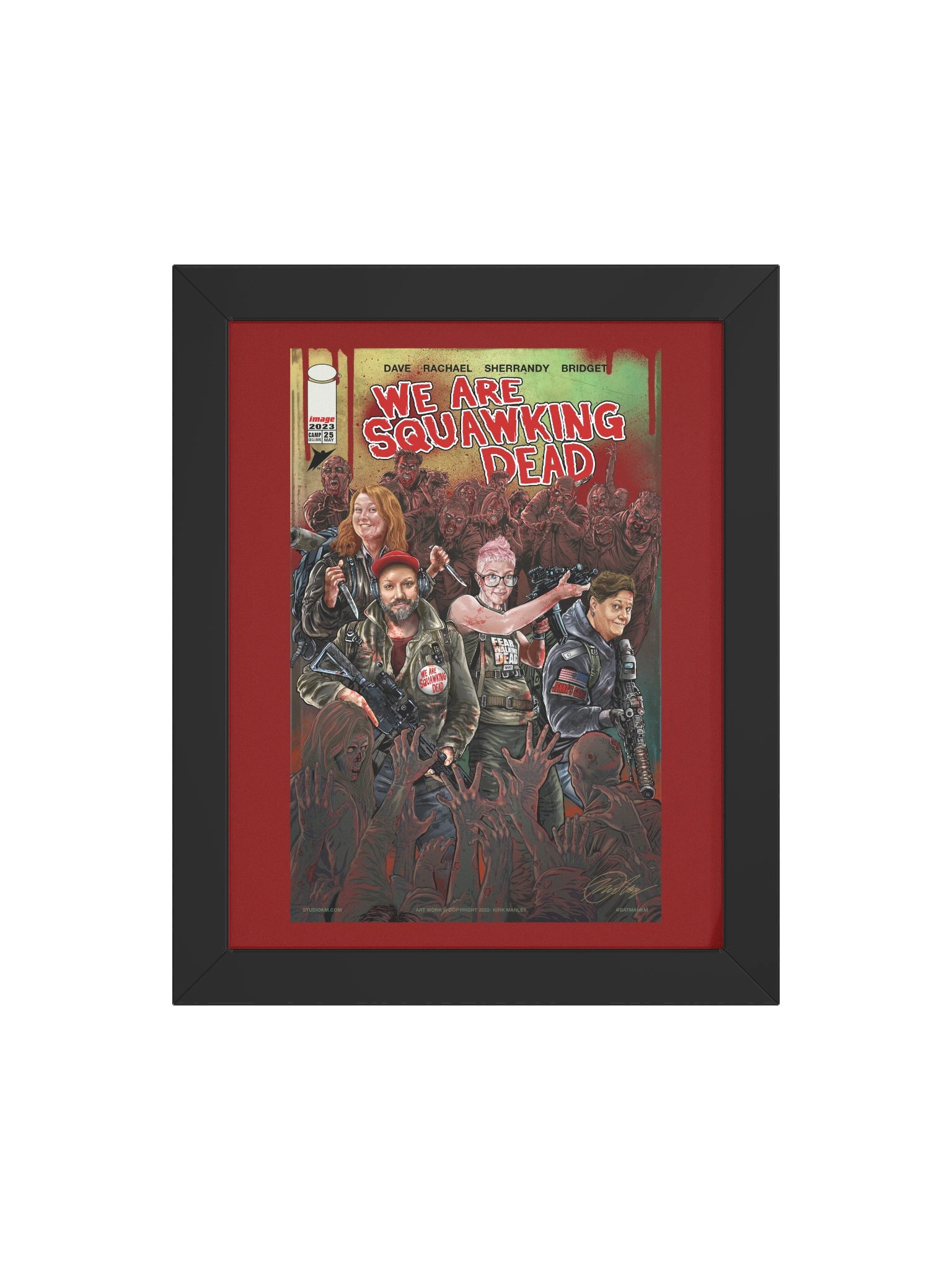 Kirk Manley Comic Book Art |Framed Print product image (4)