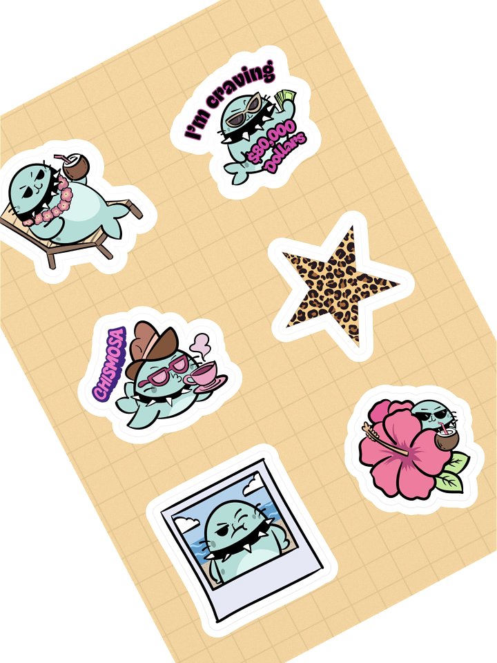 La Isla Bonita-Sticker Sheet product image (1)