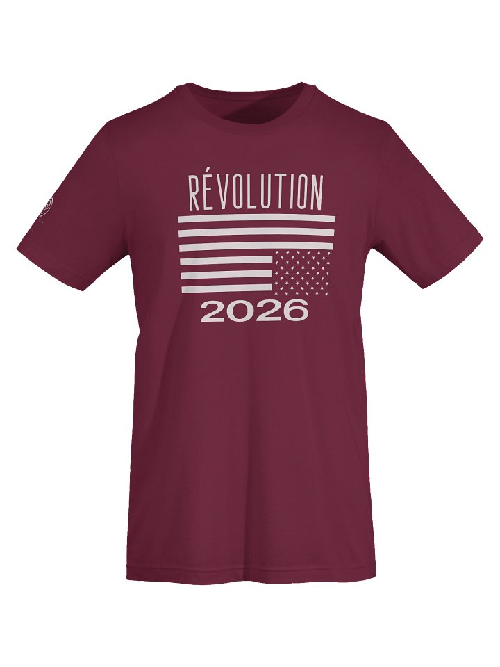 RÉVOLUTION 2026 American Flag Tee product image (1)