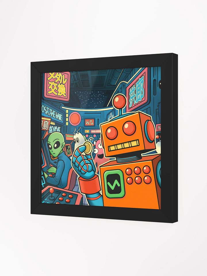 The Arcade at the End of the Universe - Textless - The Framed Print product image (19)