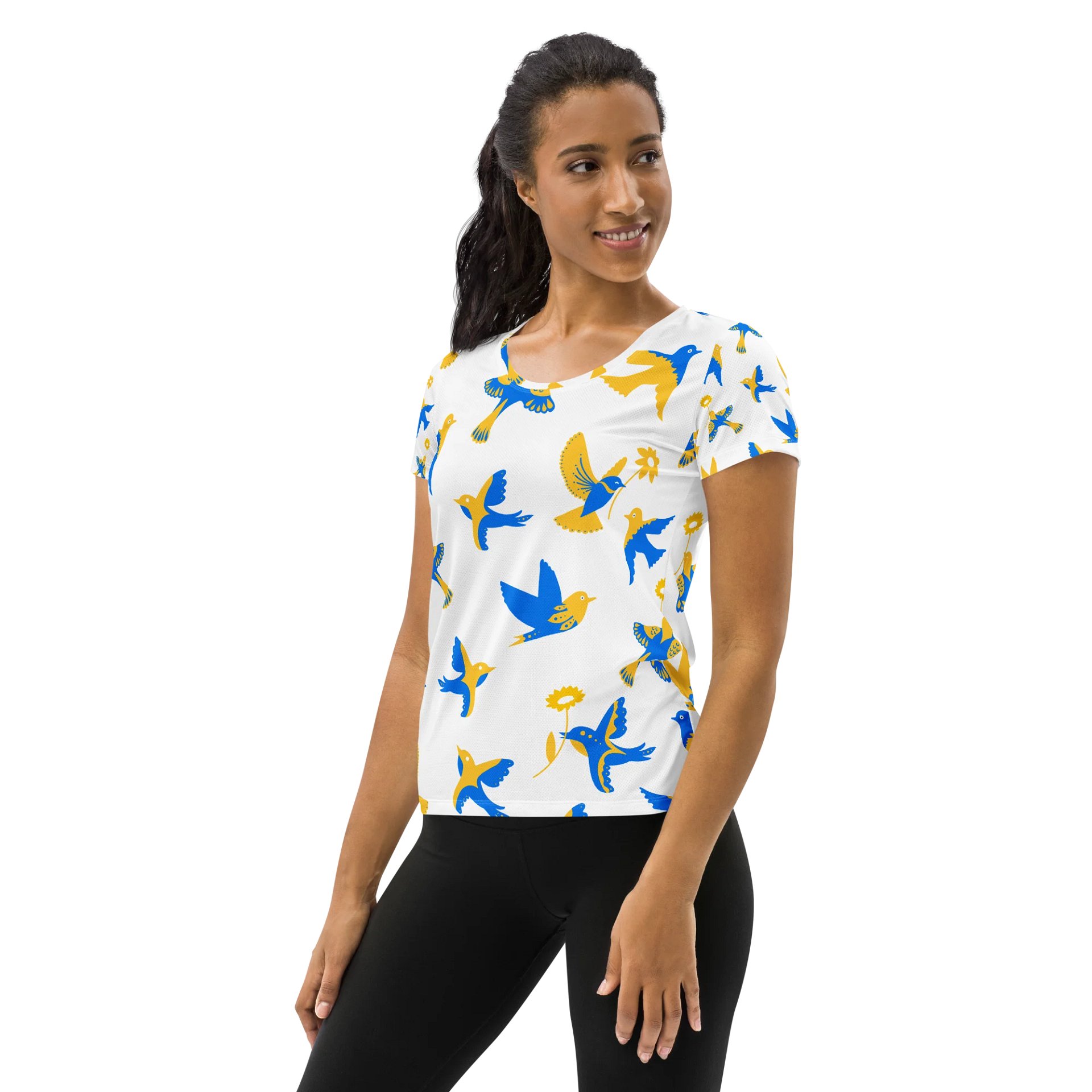 Songbird Symphony Women's Athletic Tee product image (3)