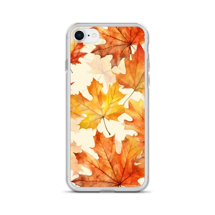Autumn Leaves Clear iPhone® Case product image (24)