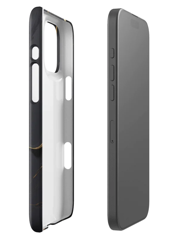 Snap Case for iPhone – Golden Noir Elegance product image (47)