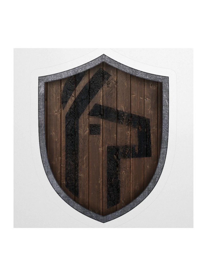 MrLlamaSC Shield Sticker product image (1)