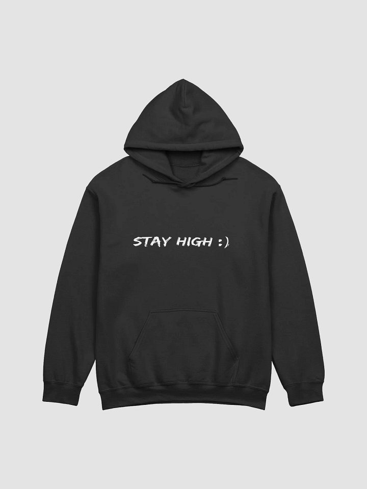 Stay High Gildan Classic Hoodie (White Text) product image (1)