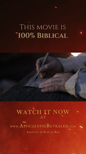 100% Biblical.
Every vision. Every warning. Every promise.

Experience the Book of Revelation like never before.

WATCH THE M...