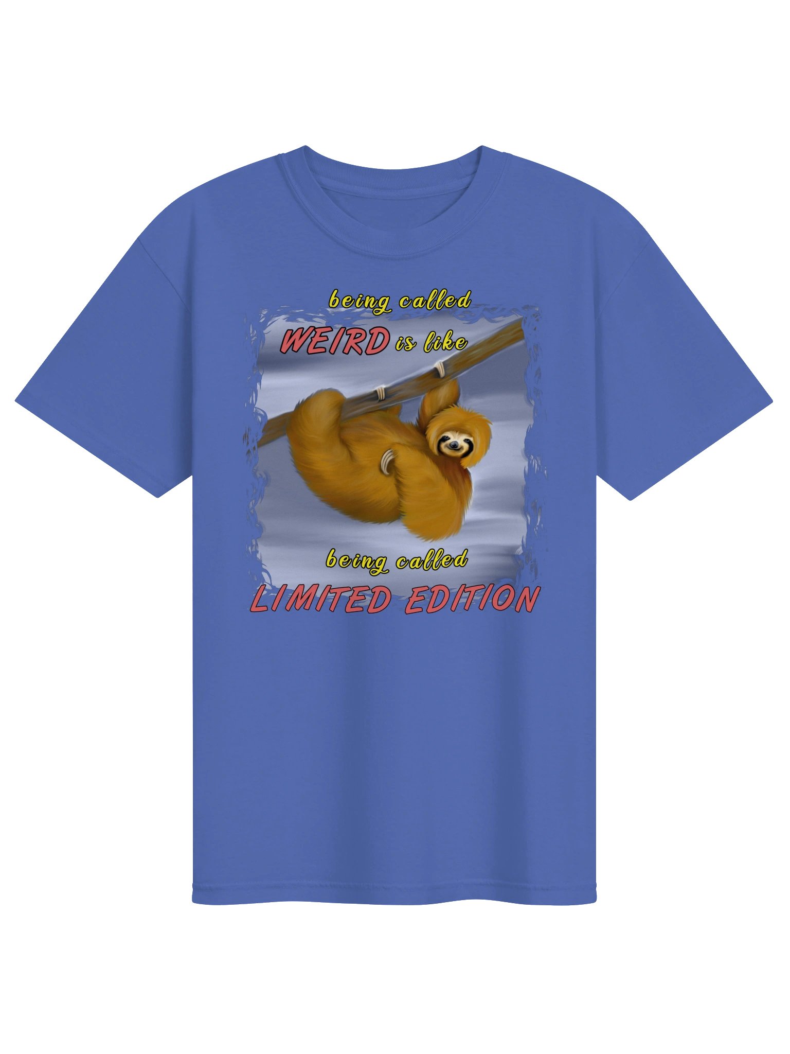 Sloth "LIMITED EDITION" T-Shirt. Men's Comfort Colors Garment-Dyed Heavyweight T-Shirt product image (1)