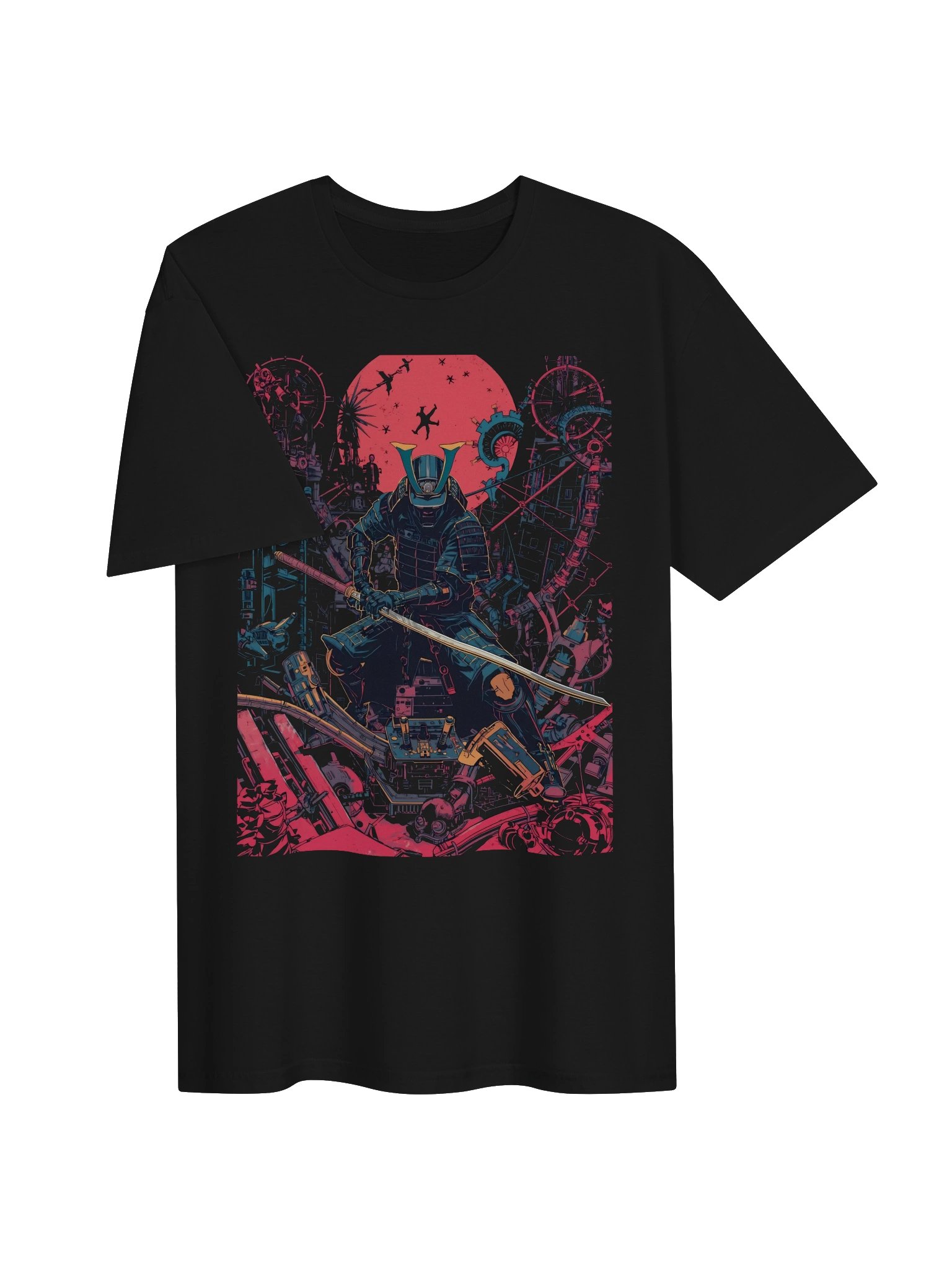 Samurai of Cyber Chaos T-Shirt product image (2)