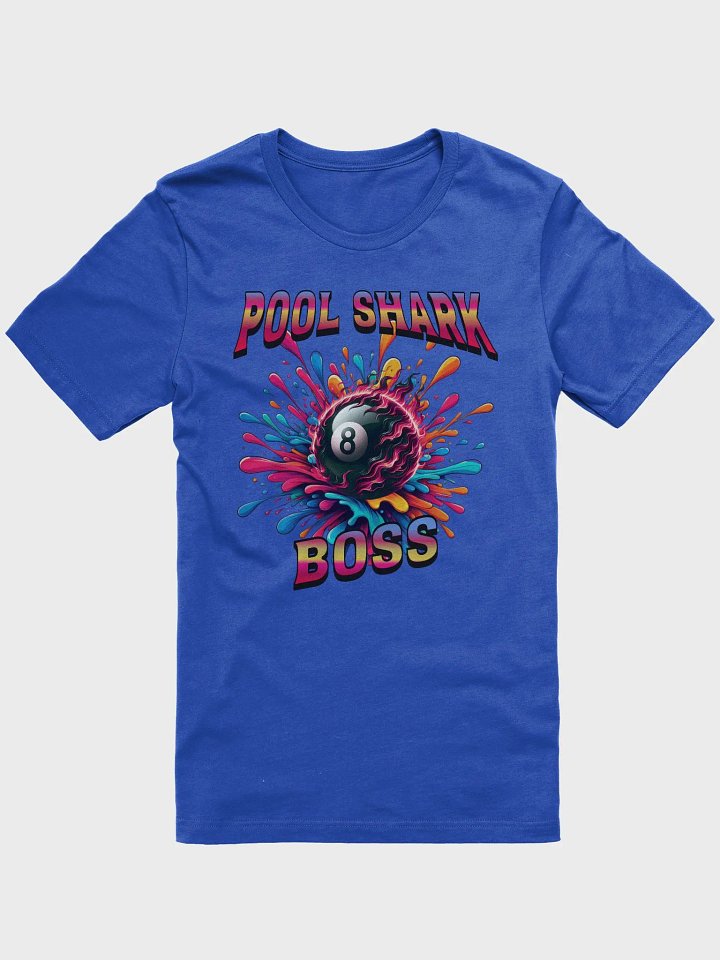 Pool Shark Boss Billiards Vibrant Energy T-Shirt product image (1)