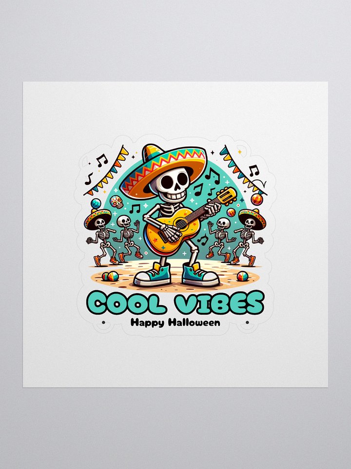 Cool Vibes Happy Halloween Sticker product image (2)