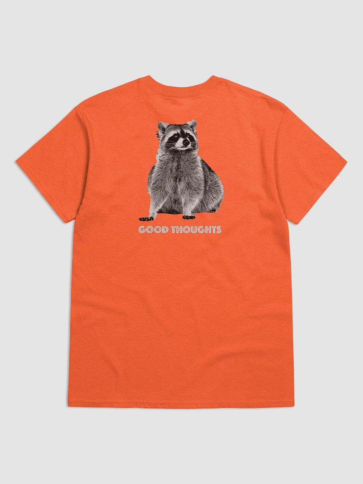 Racoon Good Thoughts on Back - Unisex Jersey Short Sleeve Tee product image (2)