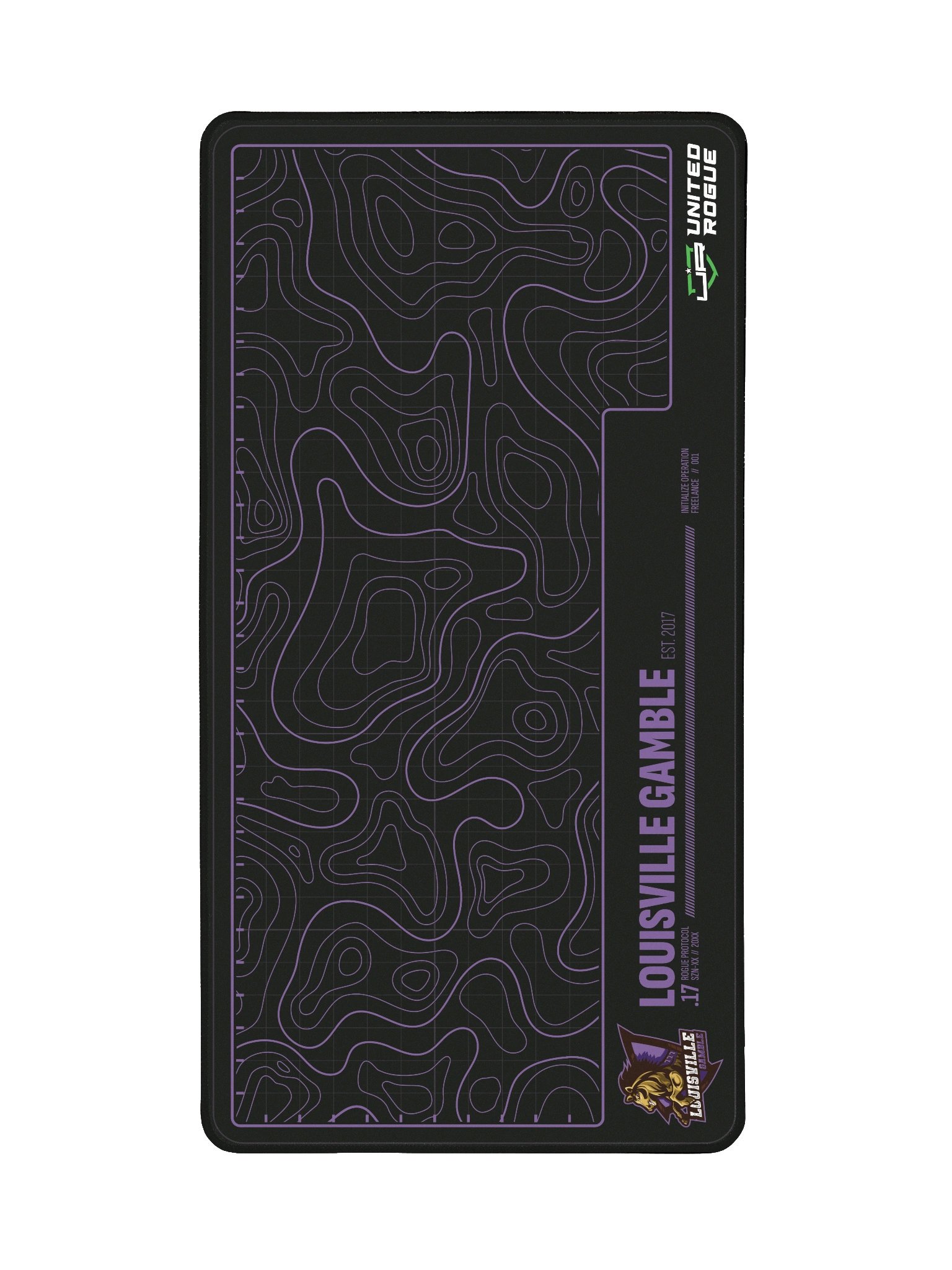 Louisville Gamble Map Desk Mat product image (2)
