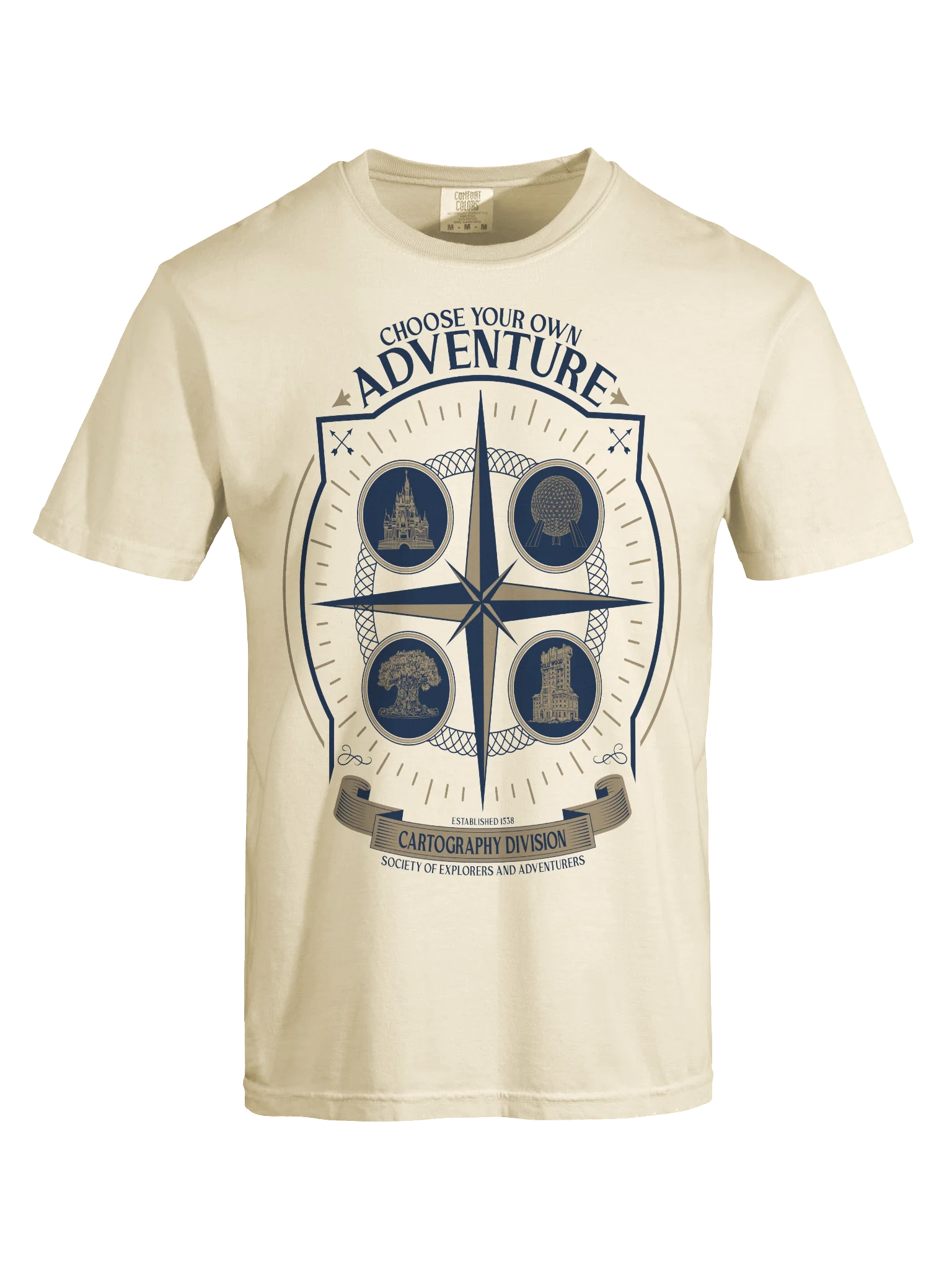 S.E.A. Cartography Division: 4-Park Expedition Tee product image (7)