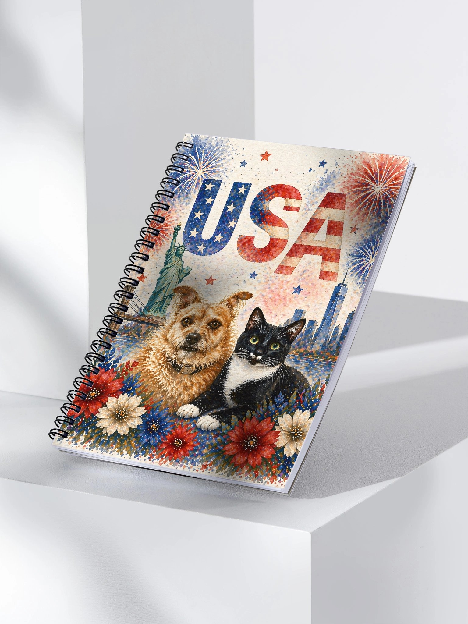 USA Dog Cat Notebook product image (3)