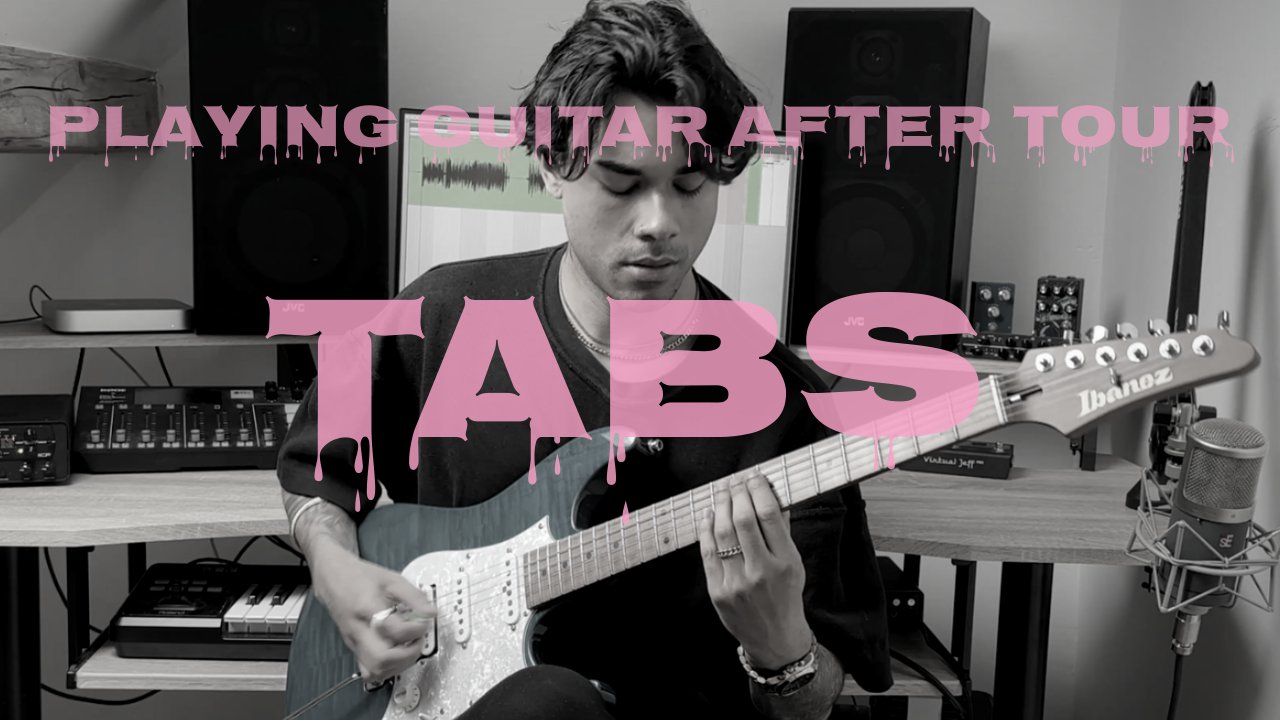 Playing Guitar After Tour Tabs product image (1)