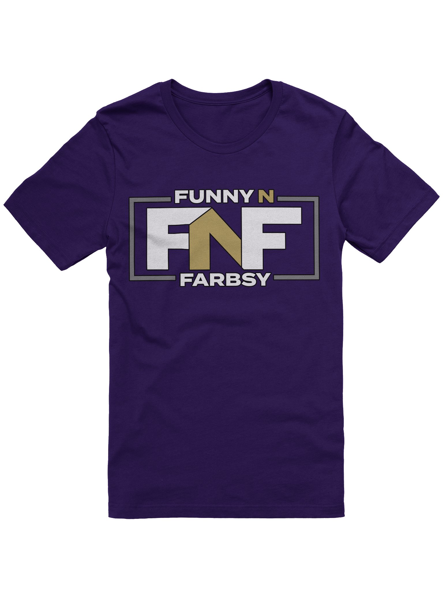 FunnyNFarbsy Black & Gold Wrestling Shirt (Colors) product image (7)