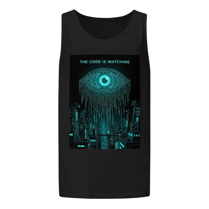Cyberpunk Surveillance Eye Tank Top product image (1)
