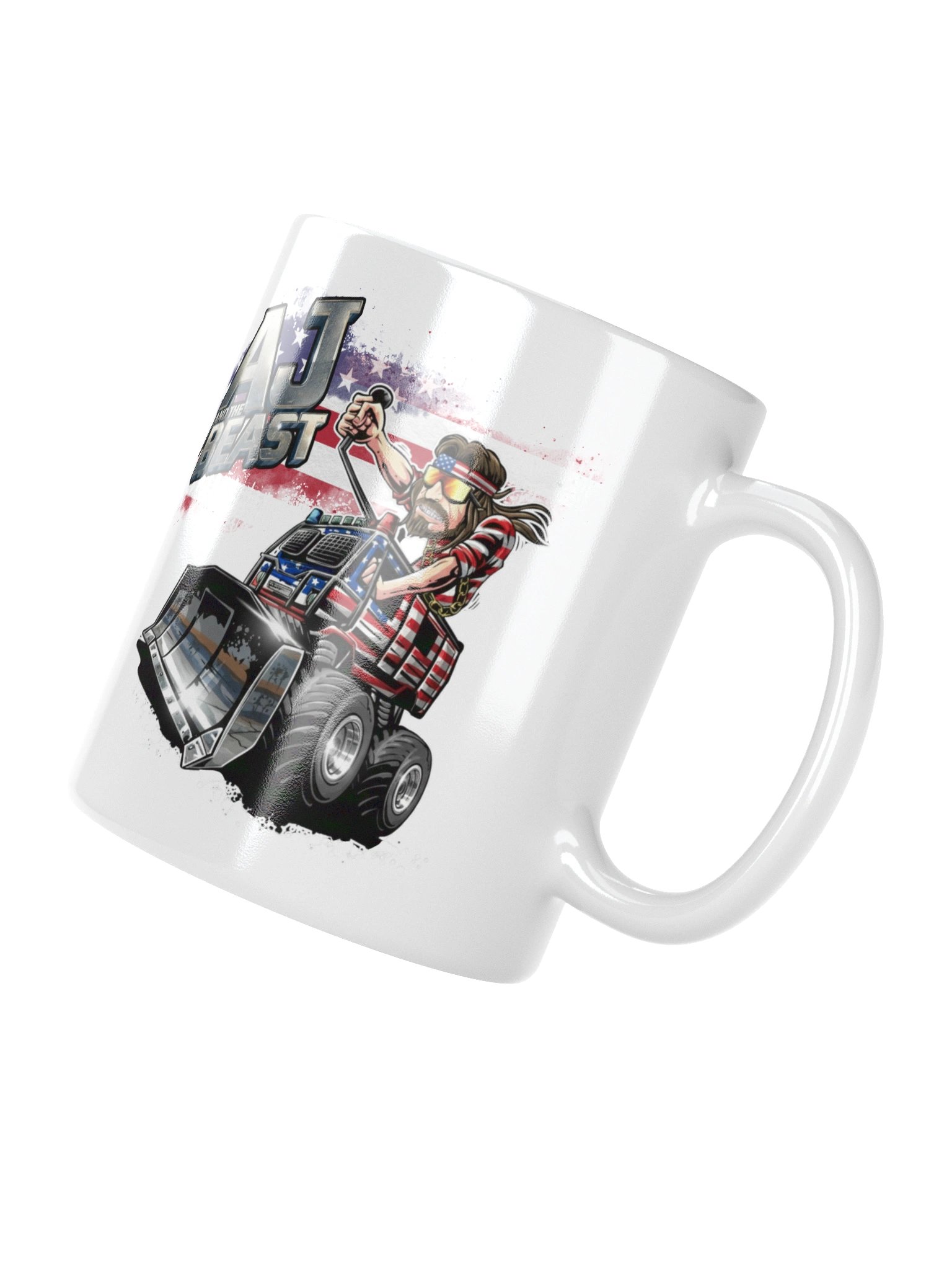White Glossy Mug product image (3)