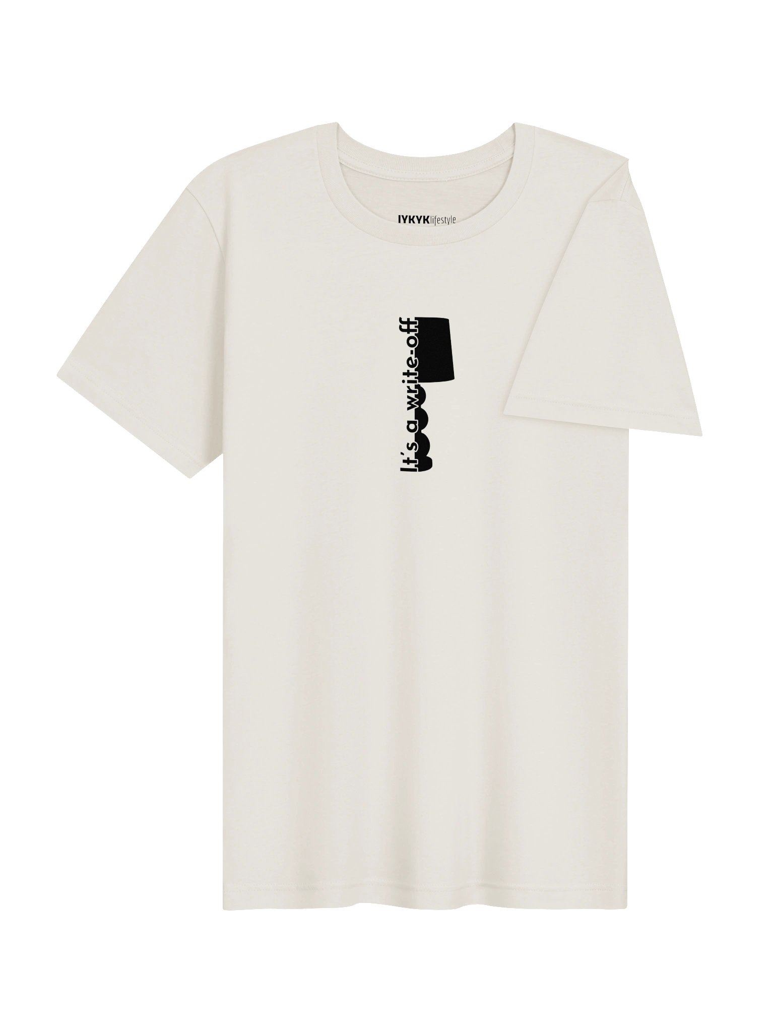 It's A Write-Off | White | Unisex Bella+Canvas Soft T-Shirt product image (4)