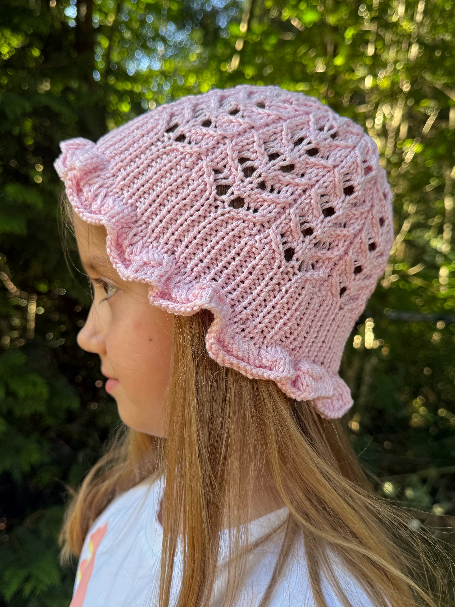 Knit Summer Panama Hat Pattern product image (5)